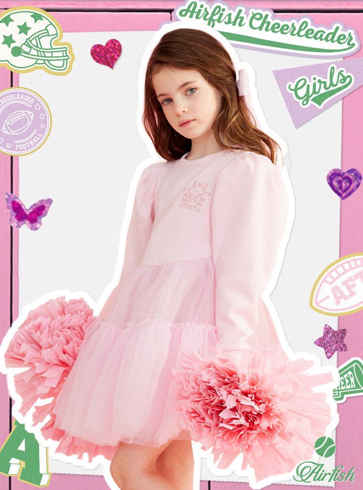 Pom Pom Dress_Pink