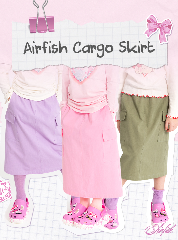 Airfish Cargo Skirt_3Colors