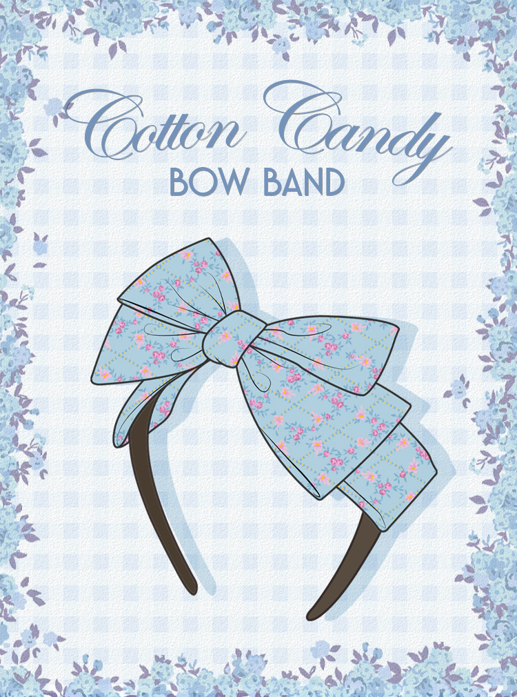 Cotton Candy Bowband [Blue]