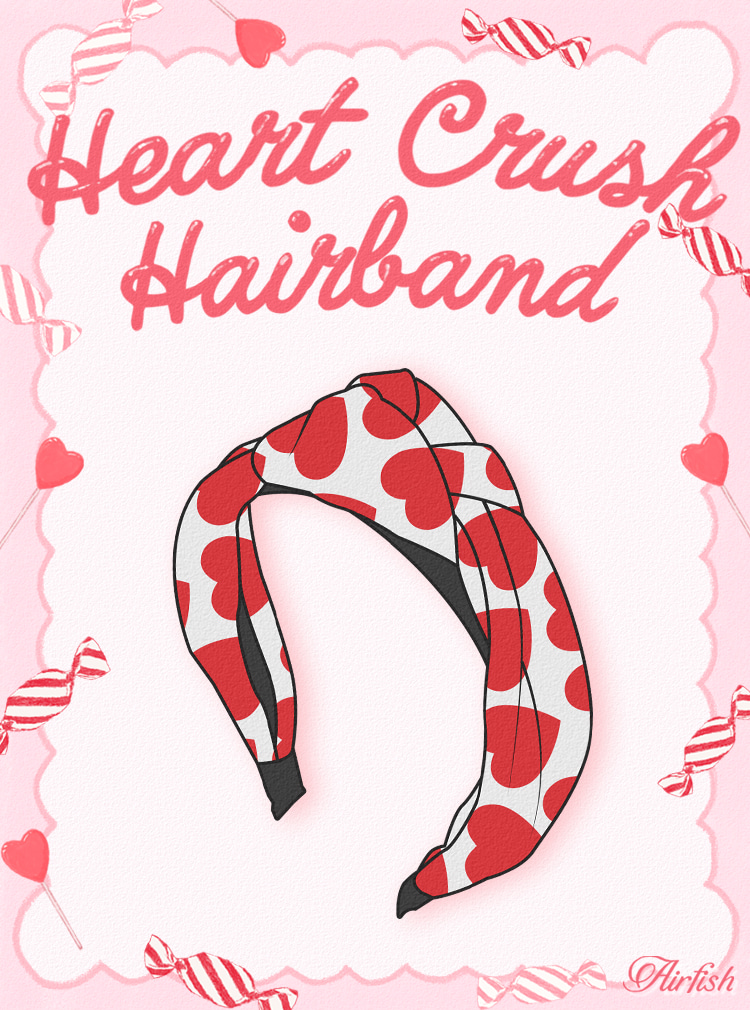Heart Crush Hairband (특가)