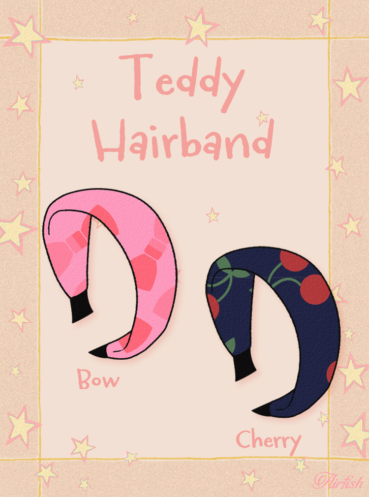 Teddy Hairband_2Colors