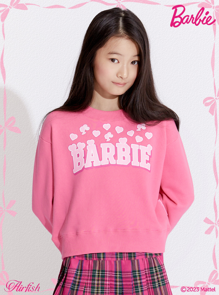 Barbie Silohead Sweatshirt_Pink