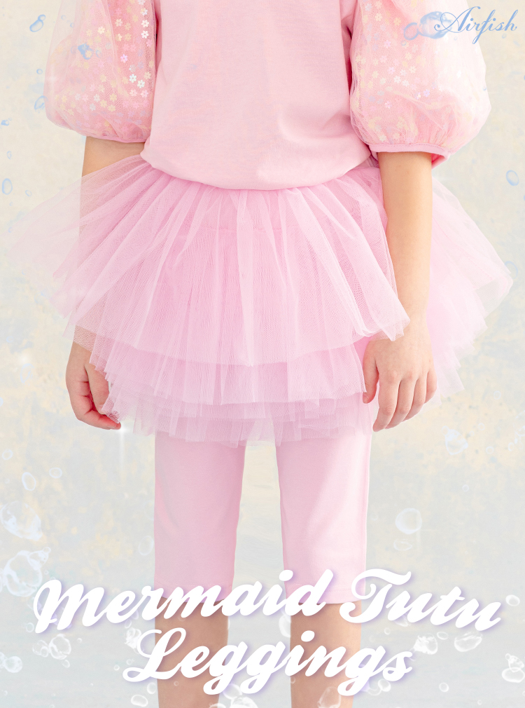 Mermaid Tutu Leggings_Pink