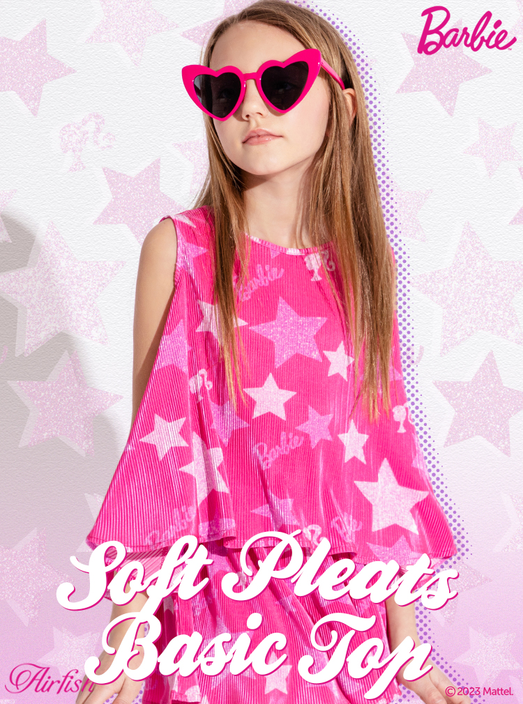 Barbie Jewel Star Soft Pleats_Basic Top