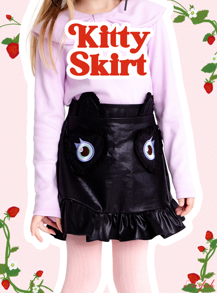 Kitty Skirt_Black