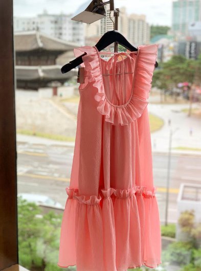 [CLASSIC] Sun Flower Dress_Pink