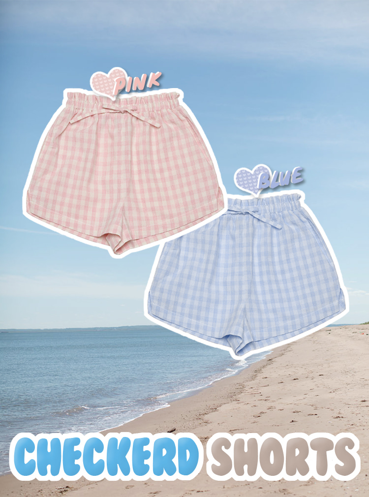Checkered Shorts_ 2Colors [SALE]