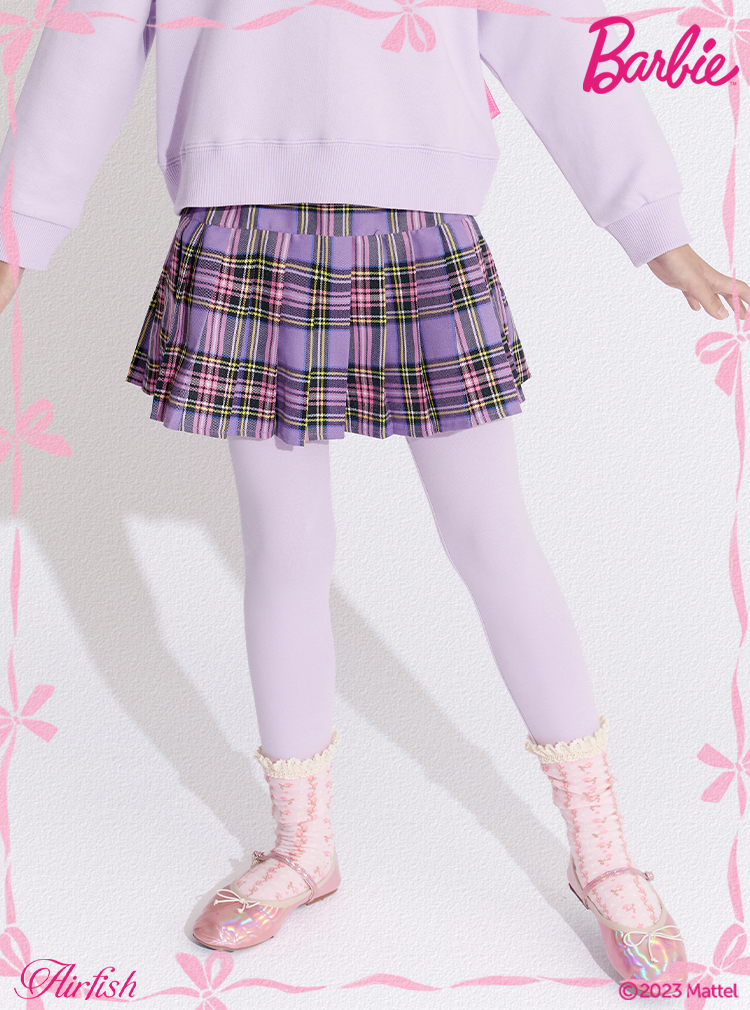 Barbie Skirted Leggings_Lavender